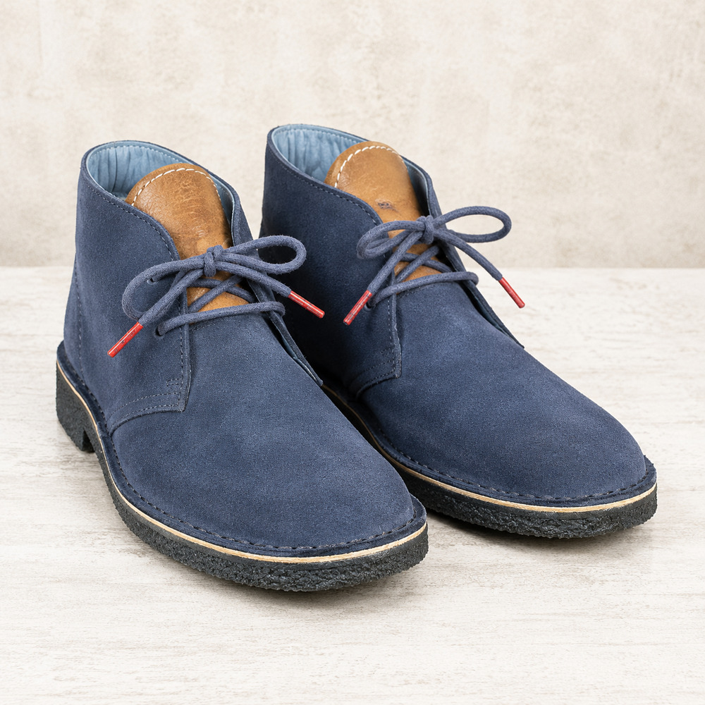 Clarks Originals x Herschel Desert Boots Navy Suede Chukka Men’s 8 UK 7 2015